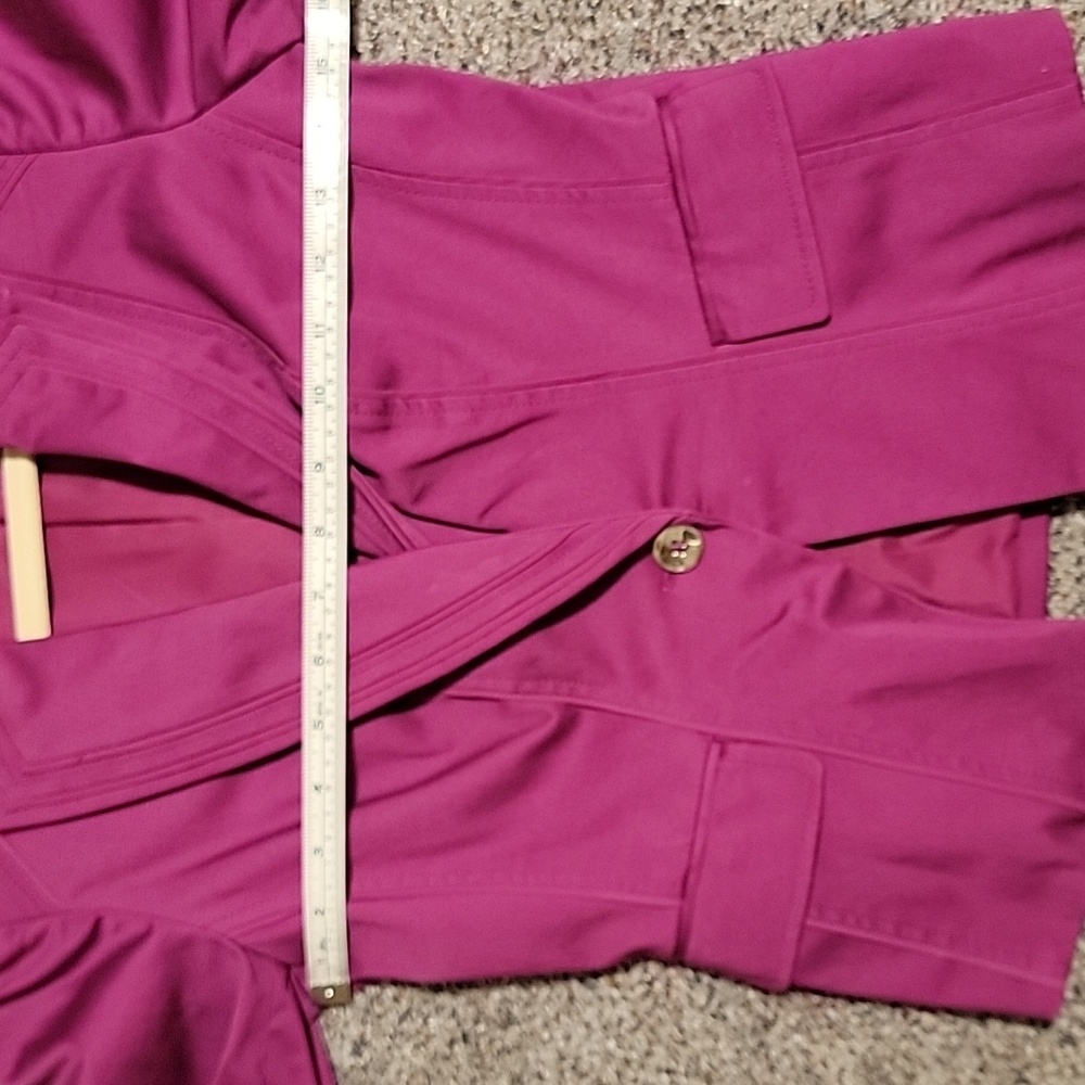 White House Black Market Fuchsia Blazer - Picture 5 of 8